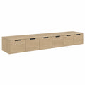 Armarios de Pared de Roble para Cocina y Baño - Pack de 2