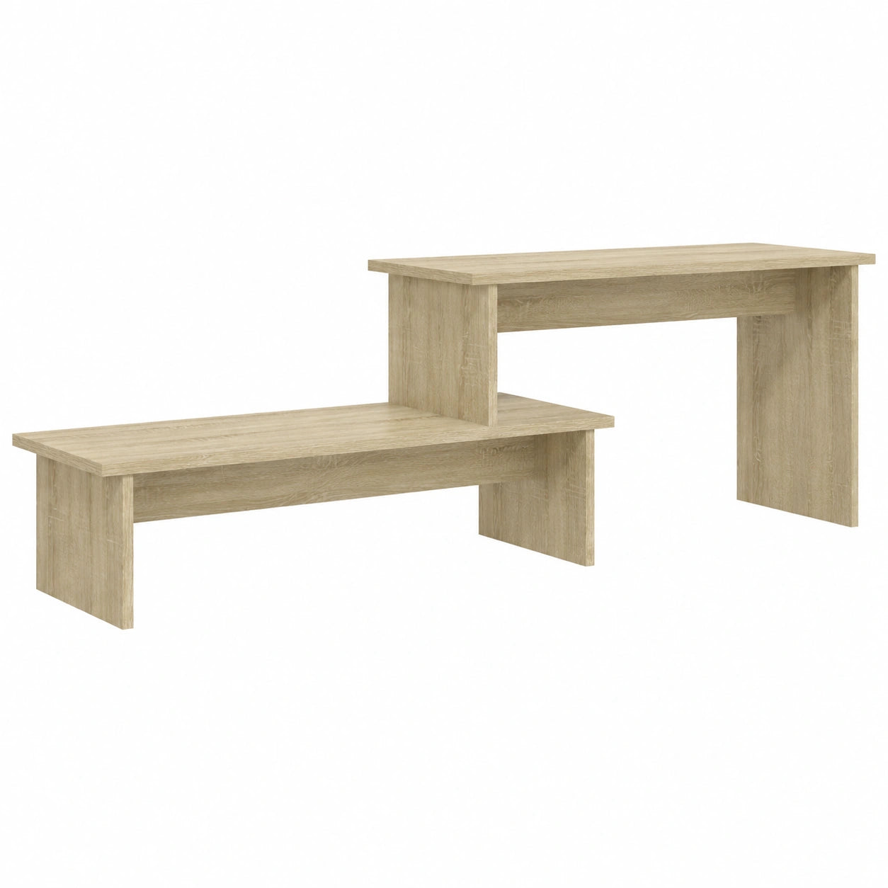 Mueble para Televisor de Madera Roble Sonoma 180 cm con Espacio de Almacenamiento
