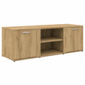 Mueble para TV de Roble Artesano con Acabado Multicapa