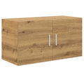 Mueble de Pared Flotante Roble 80x39x40 cm para TV