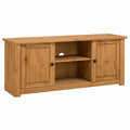 Mueble para TV de Madera Maciza de Pino 120x40x50 cm, Estilo Moderno y Robusto